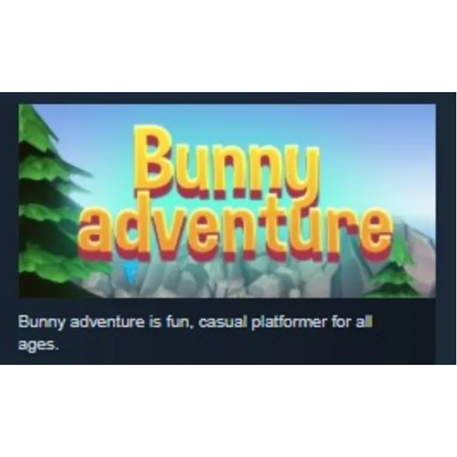 Bunny adventure STEAM KEY REGION FREE GLOBAL