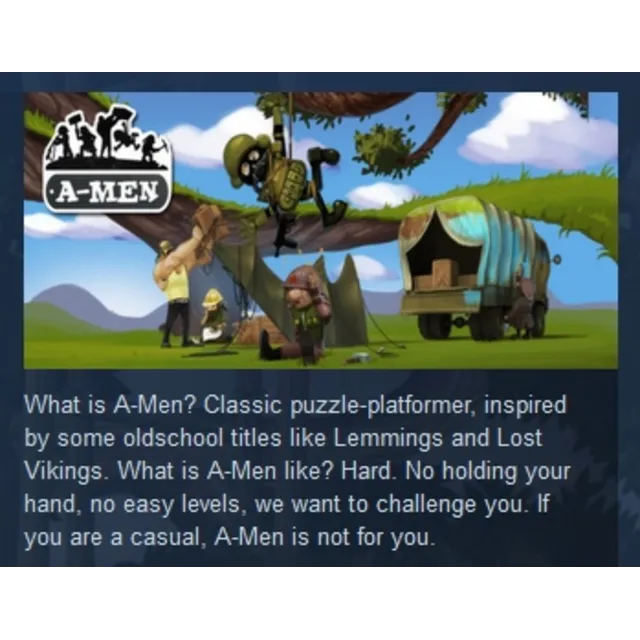 A-Men STEAM KEY REGION FREE GLOBAL