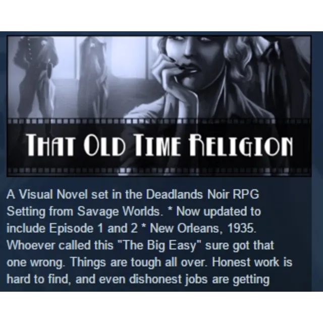 Deadlands Noir That Old Time Religion STEAM KEY GLOBAL