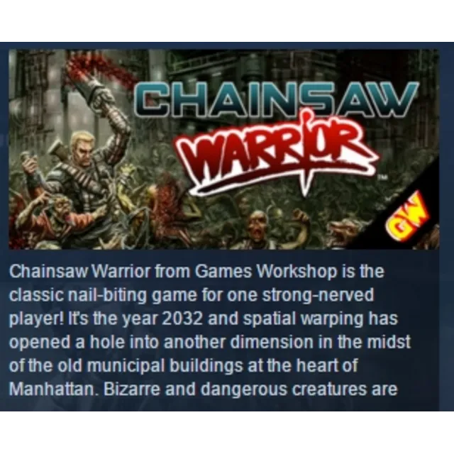 Chainsaw Warrior STEAM KEY REGION FREE GLOBAL