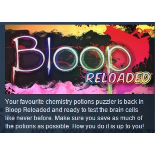 Bloop Reloaded STEAM KEY REGION FREE GLOBAL