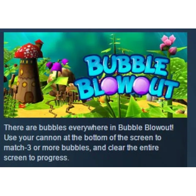 Bubble Blowout STEAM KEY REGION FREE GLOBAL