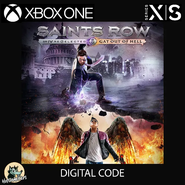 Saints Row IV: Re-Elected &amp; Gat out of Hell XBOX Код 🔑