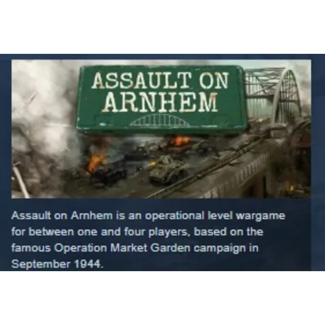 Assault on Arnhem STEAM KEY REGION FREE GLOBAL