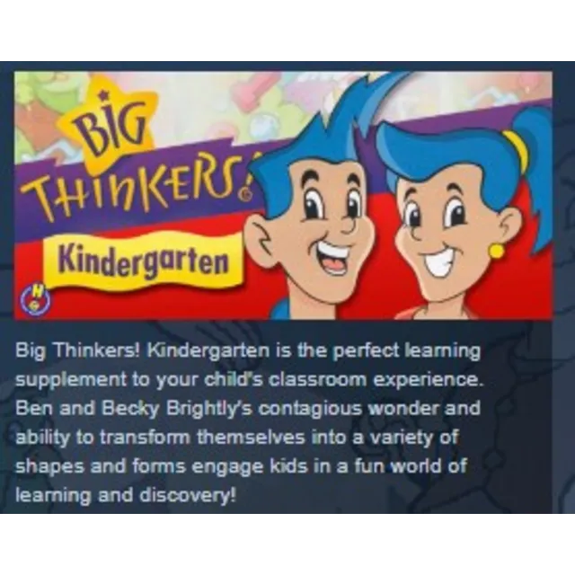 Big Thinkers Kindergarten STEAM KEY REGION FREE GLOBAL