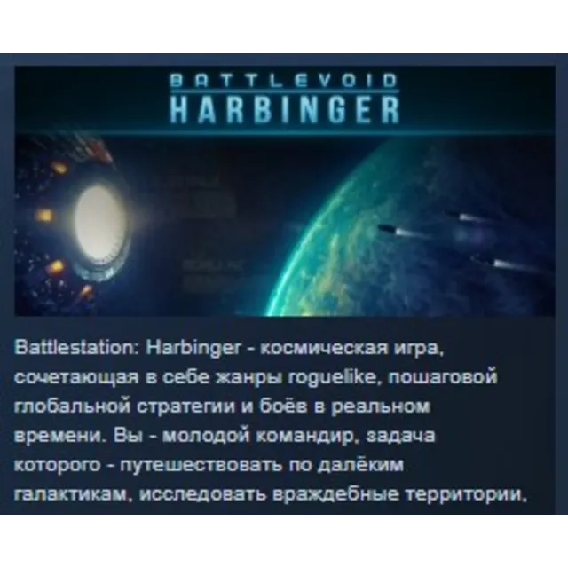Battlevoid: Harbinger STEAM KEY REGION FREE GLOBAL