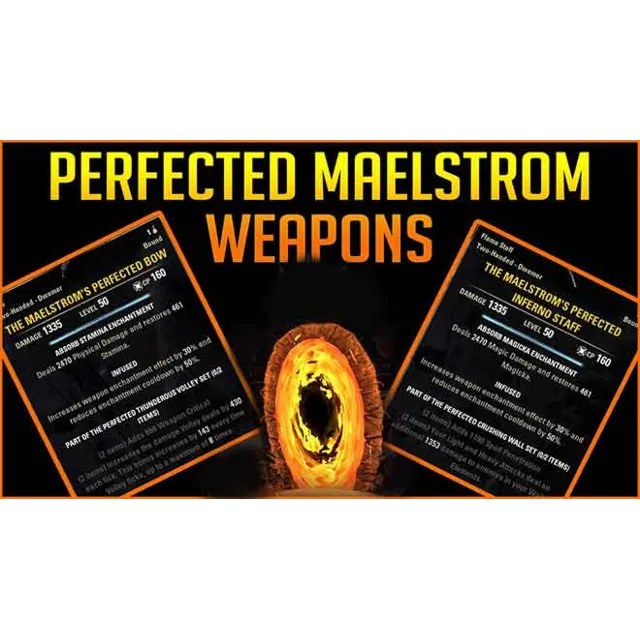 ESO Maelstrom Arena - оружие
