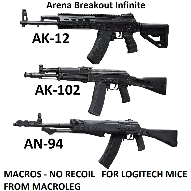 Arena Breakout Infinite. Скрипты для logitech. Пак 2 - только для Steam версии