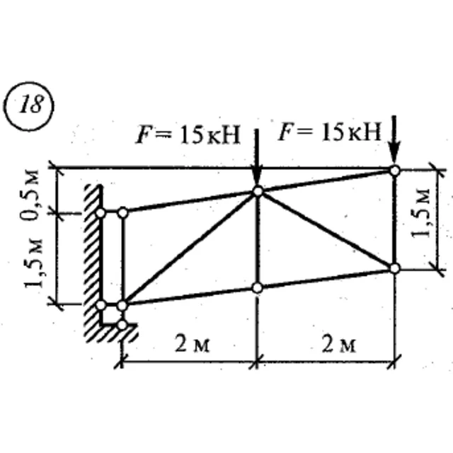 Расчетно-графическая работа 1. Вариант 18  Сетков В.И.