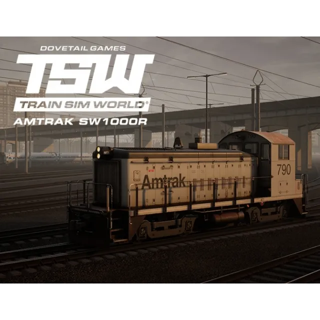 Train Sim World Amtrak SW1000R Loco AddOn steam DLC