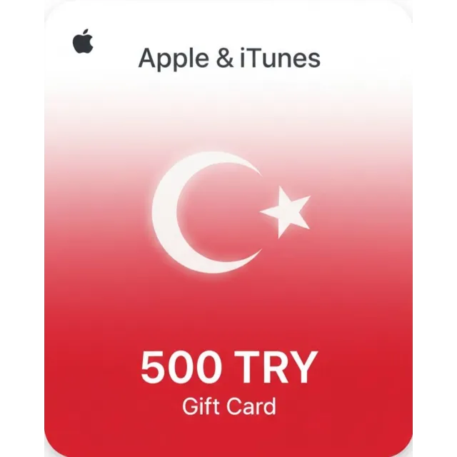 🍎 iTunes Gift Card (Турция) 500 TRY