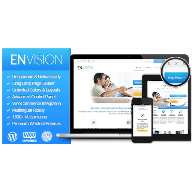 Envision 3.4.0 WordPress Русификация перевод