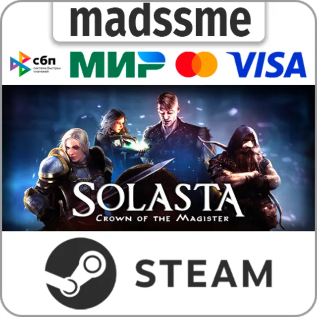 SOLASTA Crown of the Magister * RU/KZ/СНГ/TR/AR * STEAM