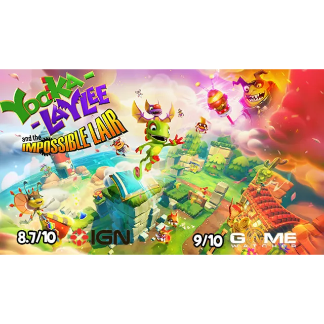 Yooka-Laylee and the Impossib(RU/CIS) steam key✅+ бонус