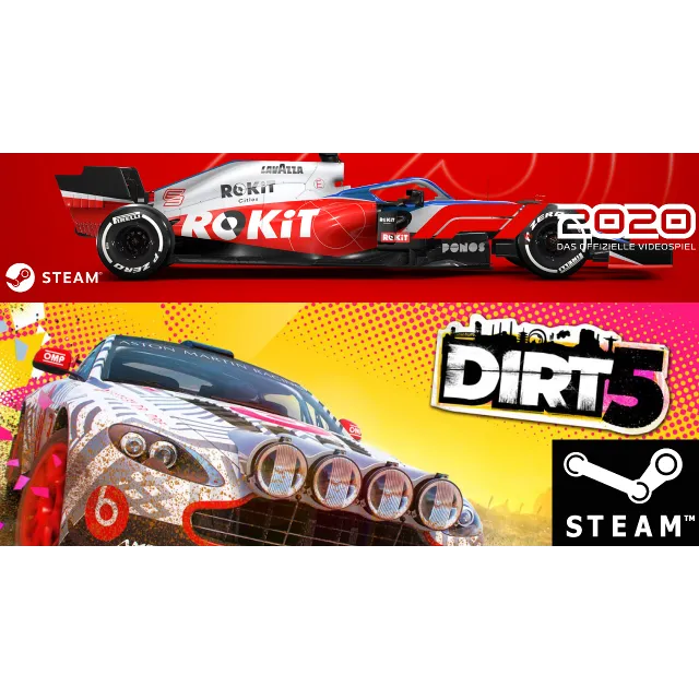 🔥 DIRT 5 Amplified Edition + F1 2020 STEAM (GLOBAL)