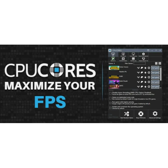 CPUCores :: Maximize Your FPS (Steam Gift Россия)