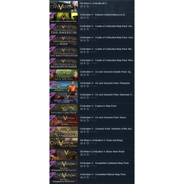 CIVILIZATION V 5 COMPLETE EDITION Steam + БОНУС