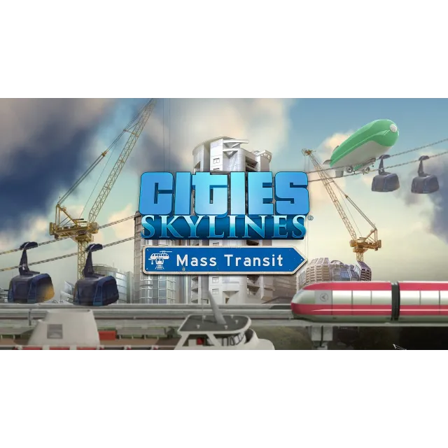 Cities Skylines: Mass Transit DLC Официальный Ключ