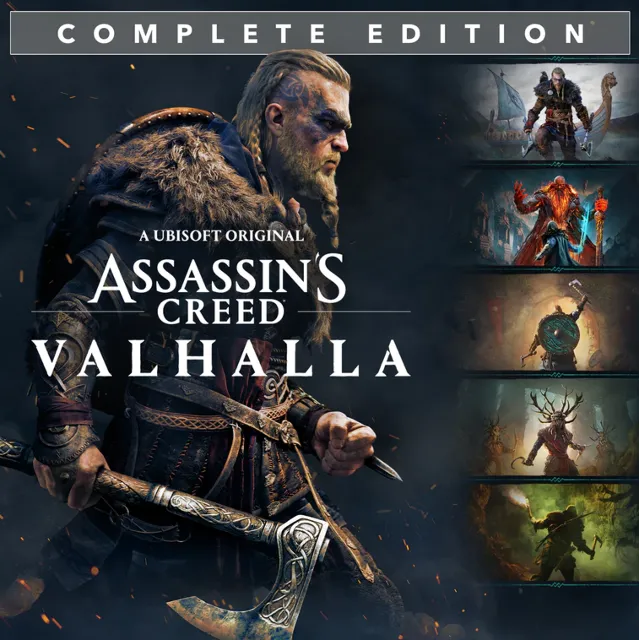Assassin's Creed Valhalla + Odyssey + Origins + Unity + Syndicate