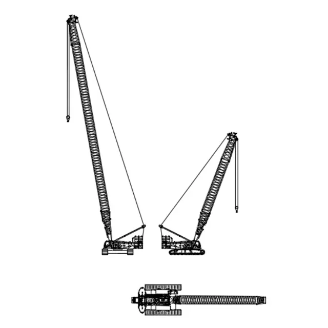 Динамический блок крана Liebherr LR1300