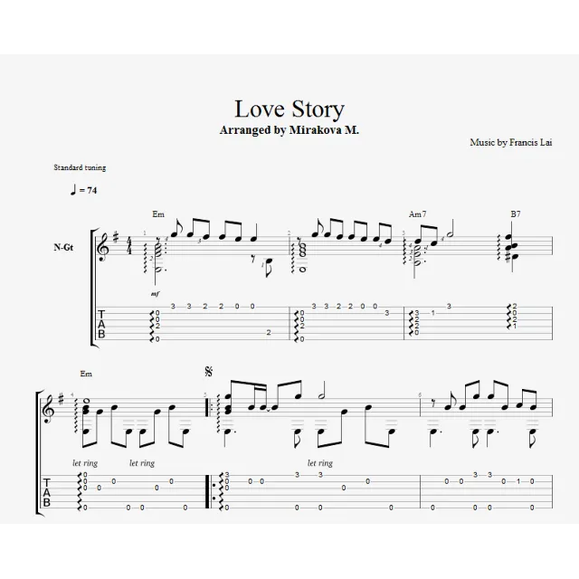 Love Story (Where Do I Begin)