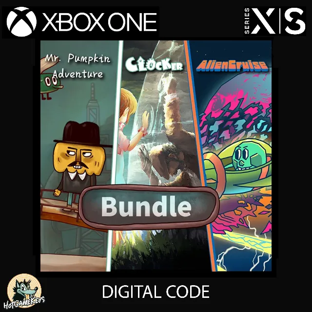 Clocker &amp; Mr. Pumpkin Adventure &amp; Alien Cruise XBOX 🔑