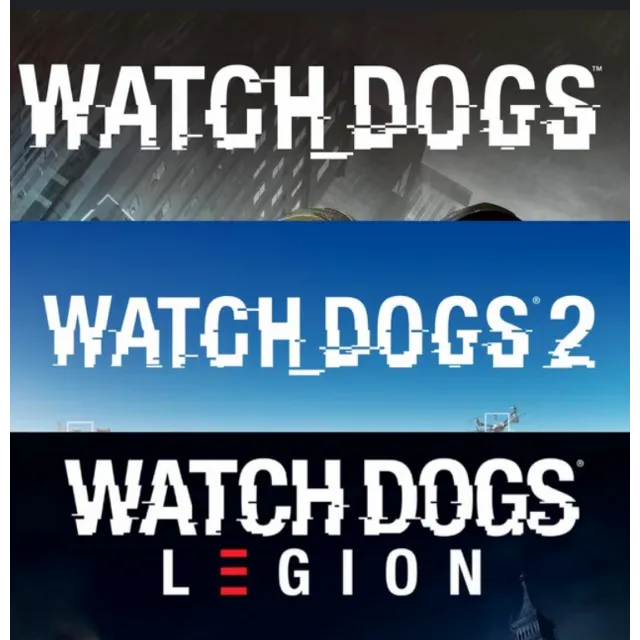 WATCH DOGS FRANCHISE BUNDLE — LEGION + 2 + 1・UBISOFT・