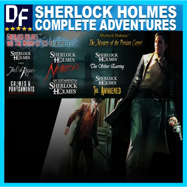 SHERLOCK HOLMES COMPLETE ADVENTURES・STEAM・PC