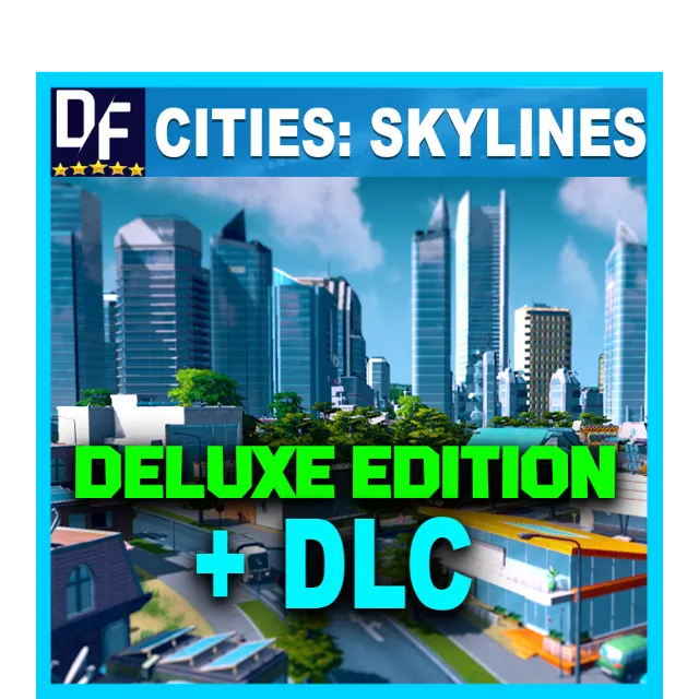 CITIES: SKYLINES・DELUXE EDITION・STEAM АККАУНТ + ИГРЫ