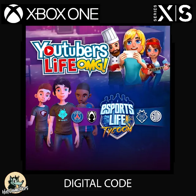 Bundle: Youtubers Life + Esports Life Tycoon XBOX Код🔑