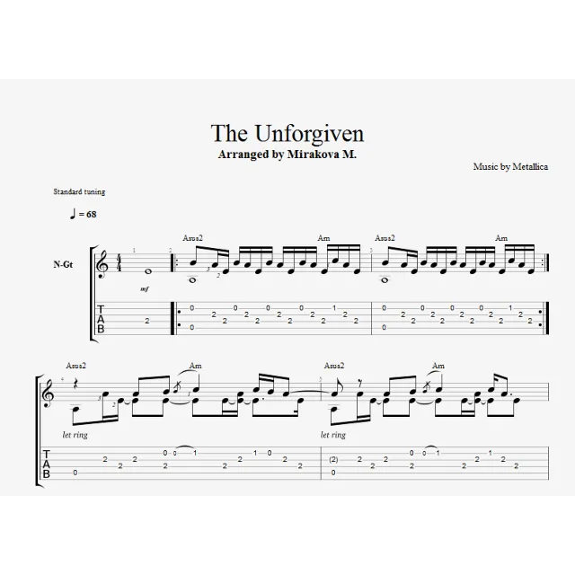 Metallica - The Unforgiven