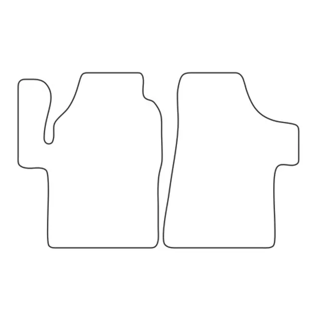 Mercedes-Benz Vito (Viano)(W639)(03-14) лекала ковриков