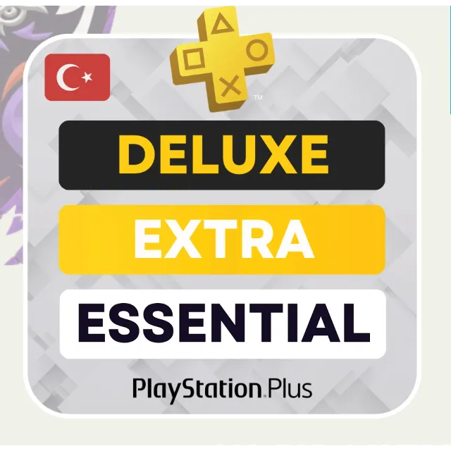 🔥 Ps Plus Deluxe, Extra, Essential от 1-12 Турция 🎮
