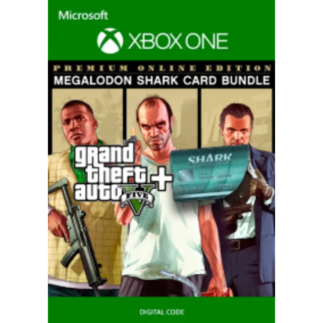 Grand Theft Auto V: Megalodon Shark Card (Xbox) -- RU