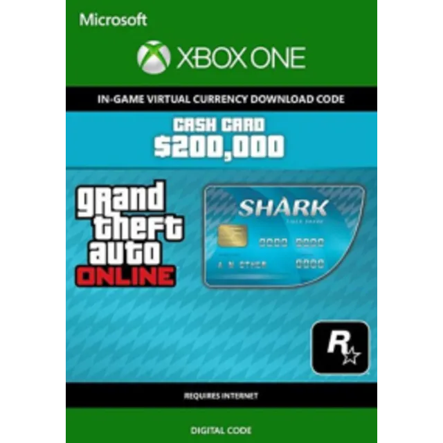 Grand Theft Auto V: Tiger Shark Cash Card (Xbox) -- RU