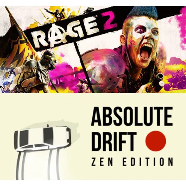 RAGE 2 + Absolute Drift | EPIC GAMES 🛡️СМЕНА ДАННЫХ🛡️