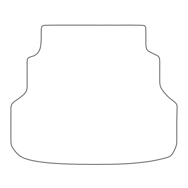 Toyota Avensis (03-09) (Combi) багажник. Лекало коврика