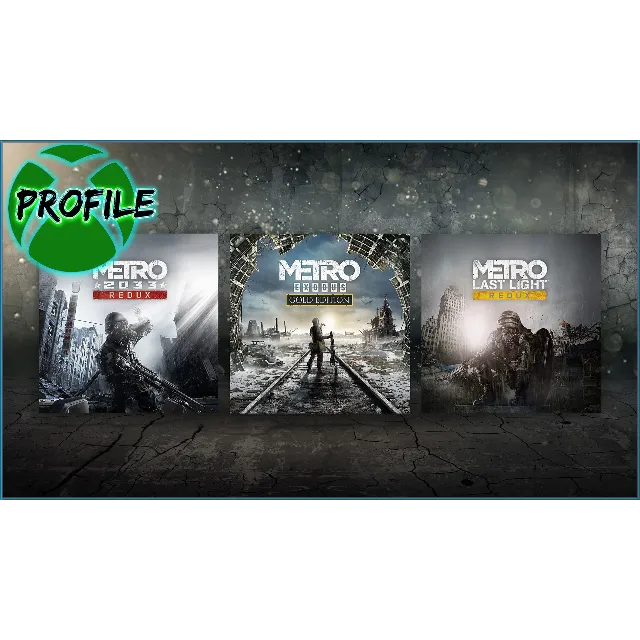 Metro Saga Bundle+Metro Exodus Gold Edition XBOX ONE