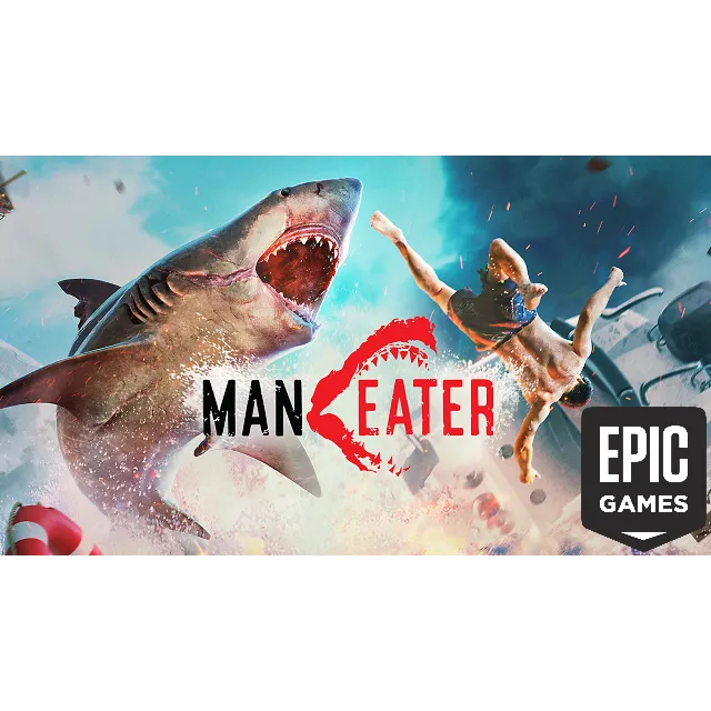⭐️ Maneater - EPIC GAMES (Region free)