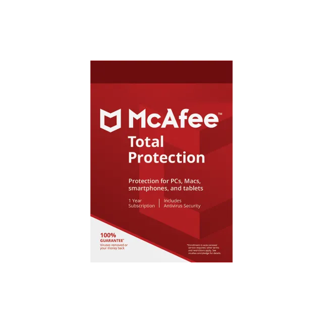 MCAFEE TOTAL PROTECTION 2021 НА 3 ГОДА