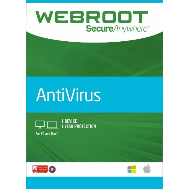 Webroot SecureAnywhere AntiVirus до  30.12.2026  /1 пк
