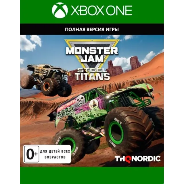 Monster Jam Steel Titans Power Out Bundle Xbox One