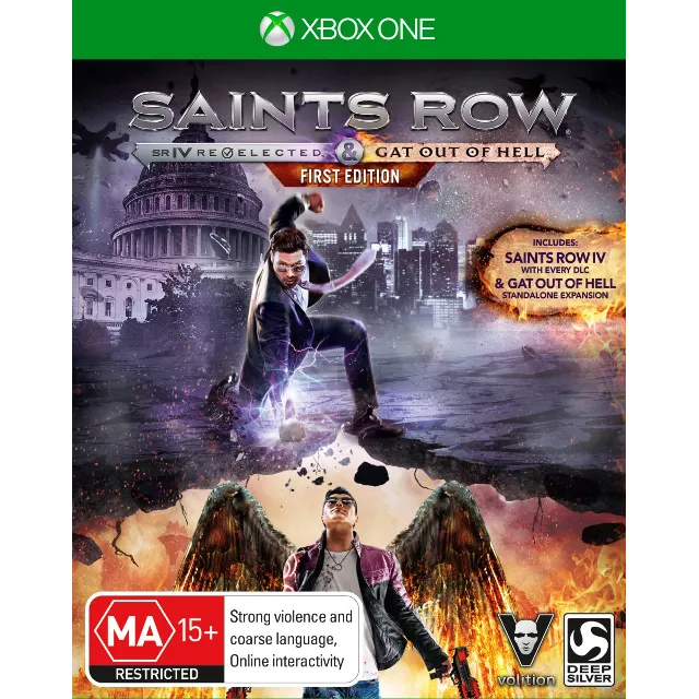 Saints Row IV Re-Elected &amp; Gat out of Hell XBOX Ключ 🔑