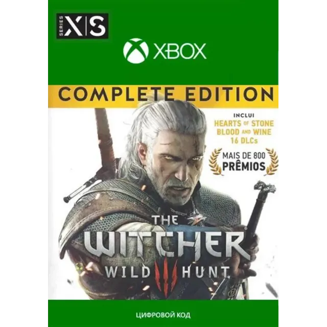 Ведьмак 3 Дикая Охота Полное издание XBOX ONE / SERIES X|S Ключ (c 29.09 - Remaster)