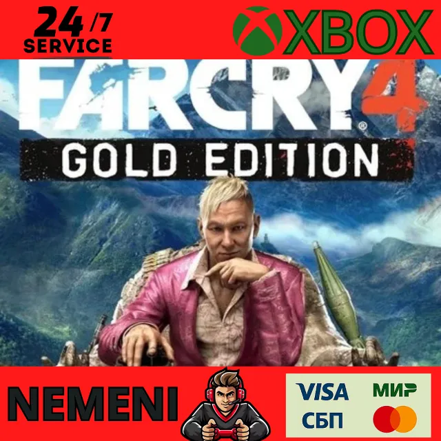 Far Cry 4 Gold XBOX ONE &amp; Series X|S KEY