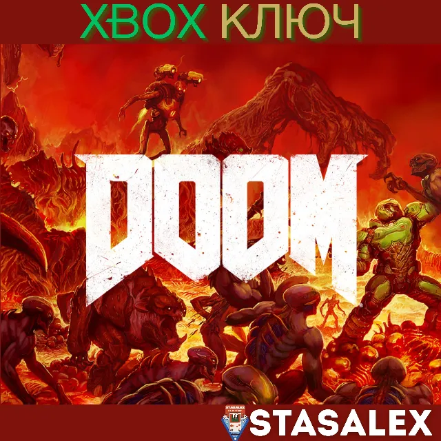 DOOM 2016 XBOX ONE &amp; SERIES X|S🔑КЛЮЧ