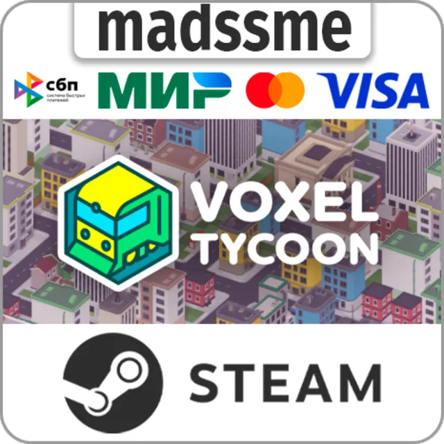 Voxel Tycoon * RU/KZ/СНГ/TR/AR * STEAM 🚀 АВТОДОСТАВКА