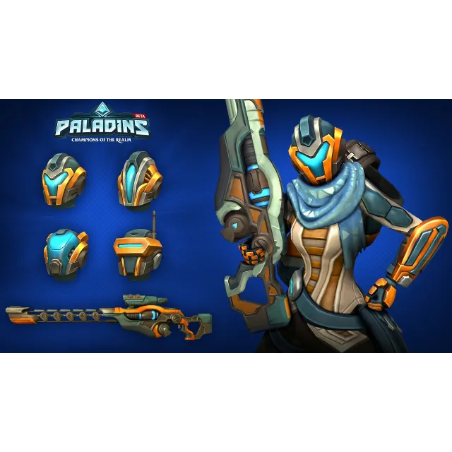 Paladins: Nova Strike Kinessa Skin