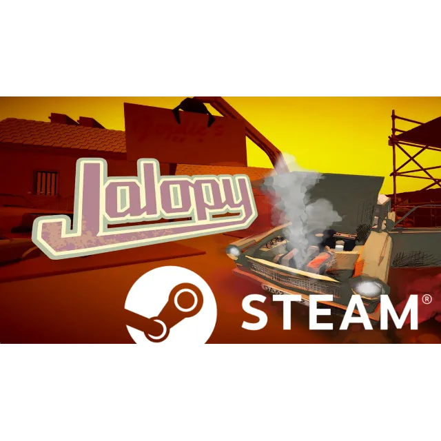 ⭐️ Jalopy - Road Trip Car Driving Simulator Indie Game