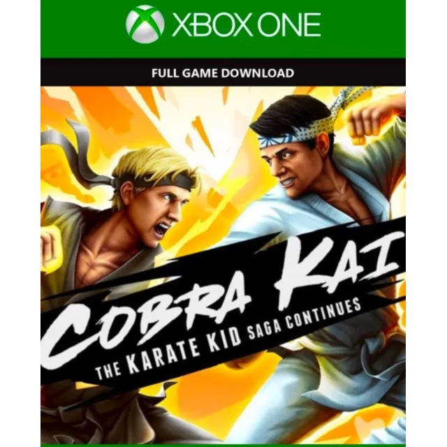 Cobra Kai The Karate Kid Saga Continues Xbox one